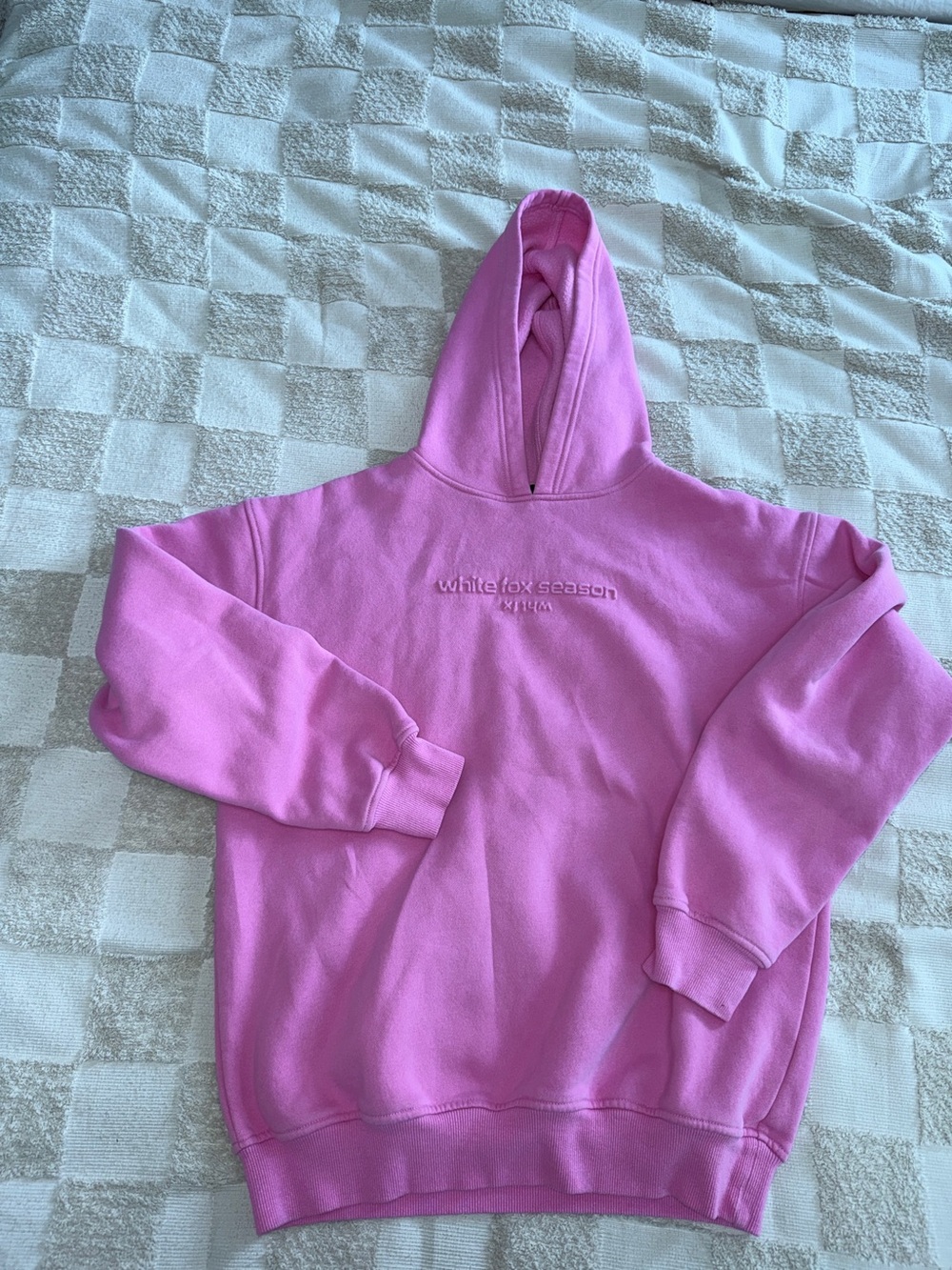 Pink‎ White Fox Season Hoodie XS/S